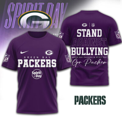 Green Bay Packers | Premium NFL x Spirit Day 3D Shirt - M