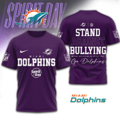 Miami Dolphins | Premium NFL x Spirit Day 3D Shirt