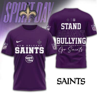 New Orleans Saints | Premium NFL x Spirit Day 3D Shirt
