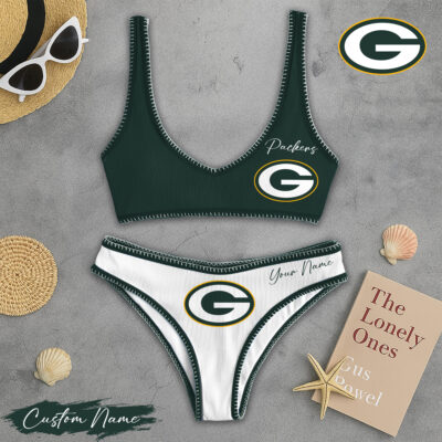 Green Bay Packers | Premium NFL Bikini Sets - L