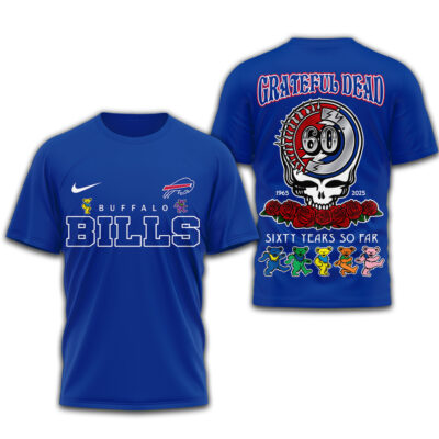 Buffalo Bills | Premium NFL Sixty Years So Far 3D Shirt