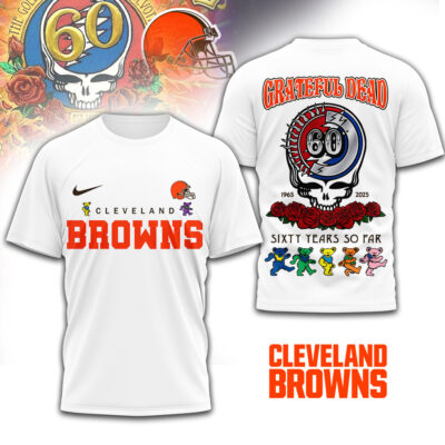 Cleveland Browns | Premium NFL Sixty Years So Far 3D Shirt