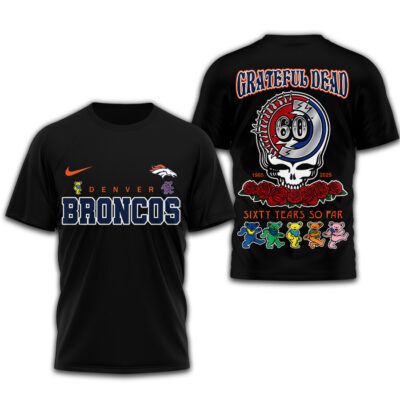 Denver Broncos | Premium NFL Sixty Years So Far 3D Shirt