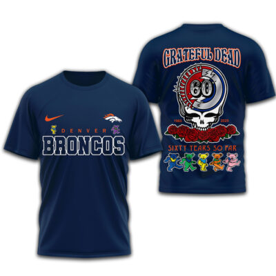 Denver Broncos | Premium NFL Sixty Years So Far 3D Shirt