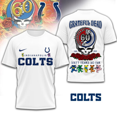 Indianapolis Colts | Premium NFL Sixty Years So Far 3D Shirt