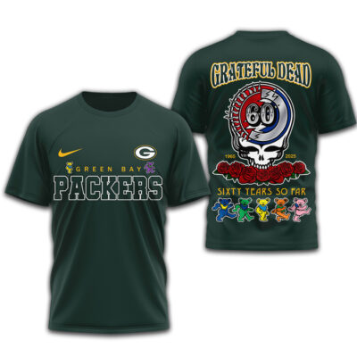Green Bay Packers | Premium NFL Sixty Years So Far 3D Shirt
