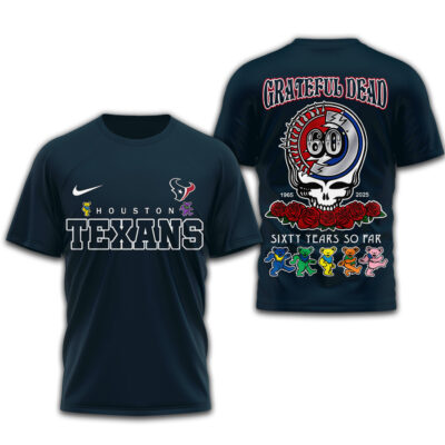Houston Texans | Premium NFL Sixty Years So Far 3D Shirt