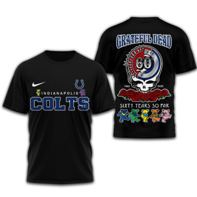 Indianapolis Colts | Premium NFL Sixty Years So Far 3D Shirt