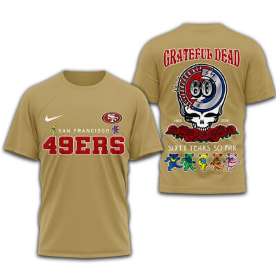 San Francisco 49ers | Premium NFL Sixty Years So Far 3D Shirt