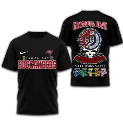 Tampa Bay Buccaneers | Premium NFL Sixty Years So Far 3D Shirt