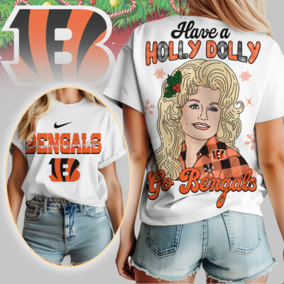 Cincinnati Bengals | Premium NFL Have A Holly Dolly Women Shirt