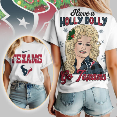 Houston Texans | Premium NFL Have A Holly Dolly Women Shirt