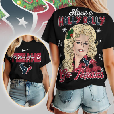 Houston Texans | Premium NFL Have A Holly Dolly Women Shirt