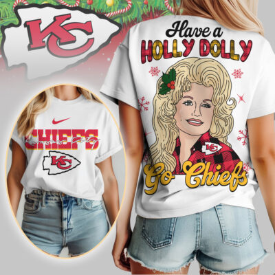 Kansas City Chiefs | Premium NFL Have A Holly Dolly Women Shirt