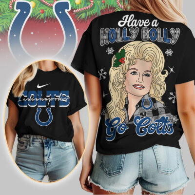Indianapolis Colts | Premium NFL Have A Holly Dolly Women Shirt