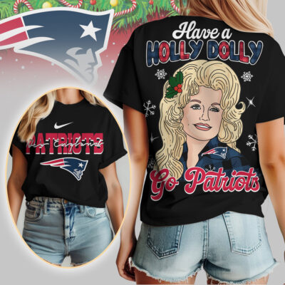 New England Patriots | Premium NFL Have A Holly Dolly Women Shirt