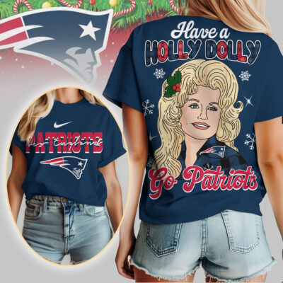 New England Patriots | Premium NFL Have A Holly Dolly Women Shirt
