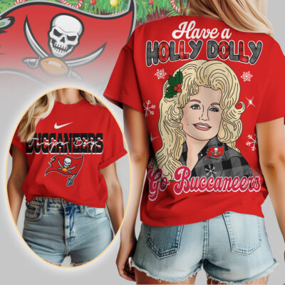 Tampa Bay Buccaneers | Premium NFL Have A Holly Dolly Women Shirt