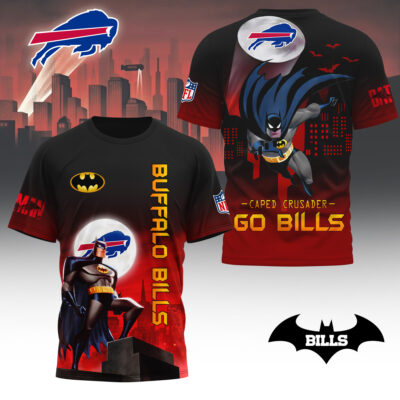 Buffalo Bills | Premium NFL Caped Crusader 3D Shirt - XL