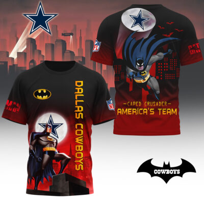 Dallas Cowboys | Premium NFL Caped Crusader 3D Shirt - M