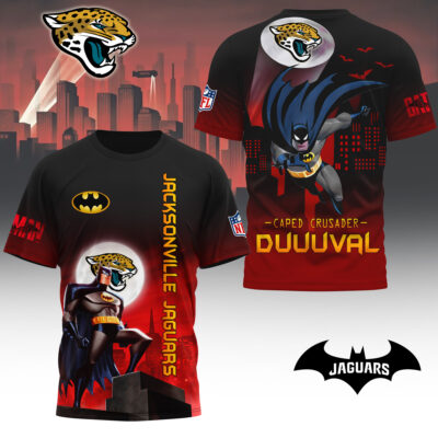 Jacksonville Jaguars | Premium NFL Caped Crusader 3D Shirt - 5XL