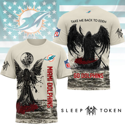 Miami Dolphins | Premium NFL Sleep Token Fan 3D Shirt - S