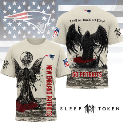 New England Patriots | Premium NFL Sleep Token Fan 3D Shirt - S