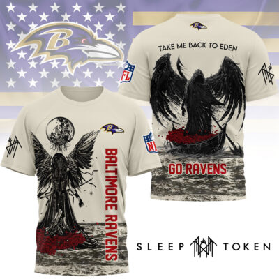Baltimore Ravens | Premium NFL Sleep Token Fan 3D Shirt - S