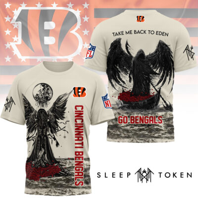 Cincinnati Bengals | Premium NFL Sleep Token Fan 3D Shirt - XL