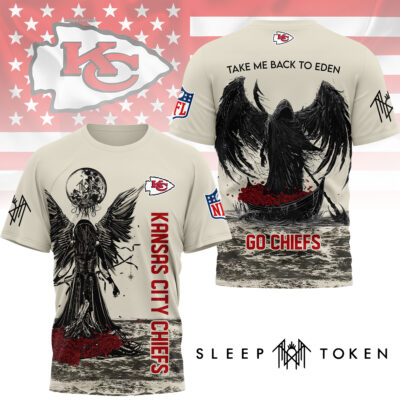 Kansas City Chiefs | Premium NFL Sleep Token Fan 3D Shirt - L