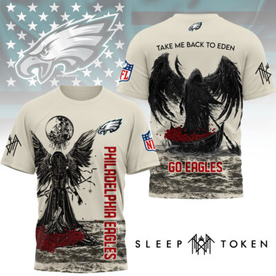 Philadelphia Eagles | Premium NFL Sleep Token Fan 3D Shirt - M