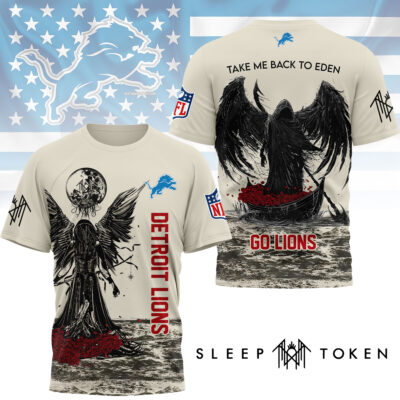 Detroit Lions | Premium NFL Sleep Token Fan 3D Shirt - 4XL