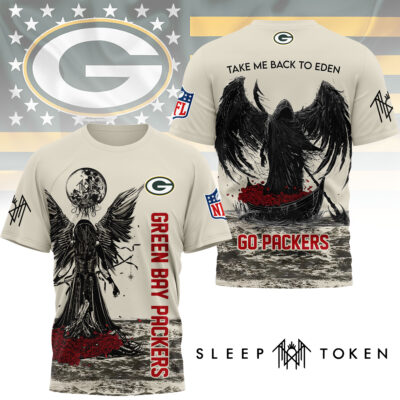 Green Bay Packers | Premium NFL Sleep Token Fan 3D Shirt - 3XL
