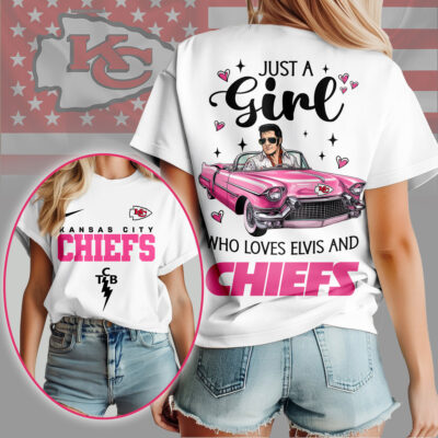 Kansas City Chiefs | Premium NFL Elvis Love Women Shirt