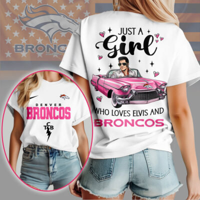 Denver Broncos | Premium NFL Elvis Love Women Shirt