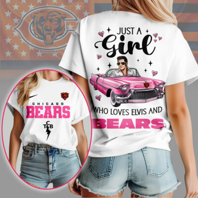 Chicago Bears | Premium NFL Elvis Love Women Shirt