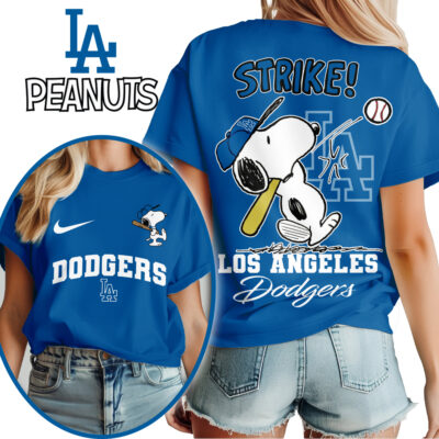 Los Angeles Dodgers | Premium MLB x Peanuts Fan 3D Shirt