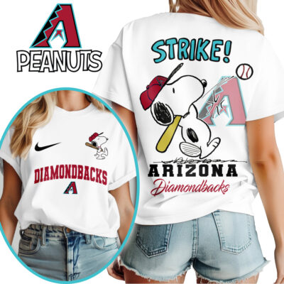 Arizona Diamondbacks | Premium MLB x Peanuts Fan 3D Shirt