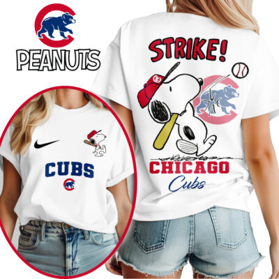 Chicago Cubs | Premium MLB x Peanuts Fan 3D Shirt