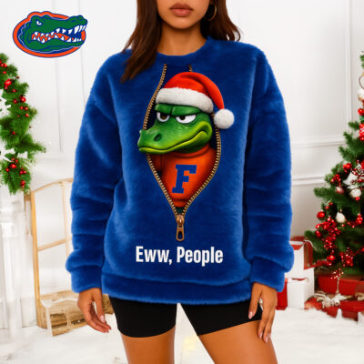 Florida Gators | Premium NCAA Mascot Eww People Christmas 3D Sweater