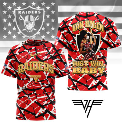 Las Vegas Raiders | Premium NFL Van Halen Fan 3D Shirt