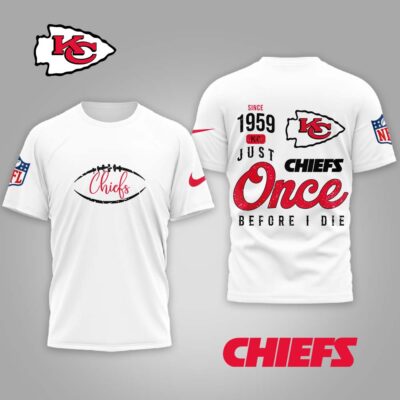 Kansas City Chiefs | Premium NFL Once Before I Die Shirt
