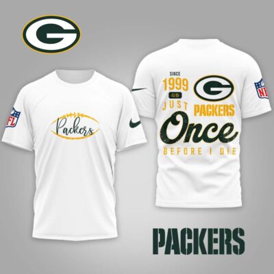 Green Bay Packers | Premium NFL Once Before I Die Shirt