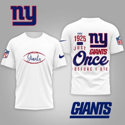 New York Giants | Premium NFL Once Before I Die Shirt