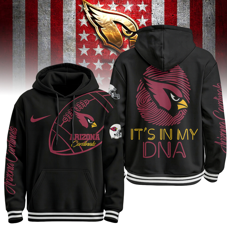 Arizona Cardinals | Premium NFL Its My DNA Hoodie - Image 2