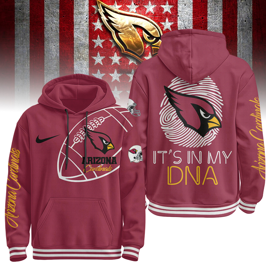 Arizona Cardinals | Premium NFL Its My DNA Hoodie - Image 3