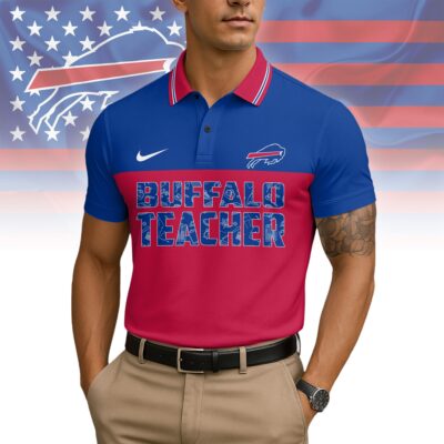 Buffalo Bills | Premium NFL Teacher Appreciation Polo Shirt