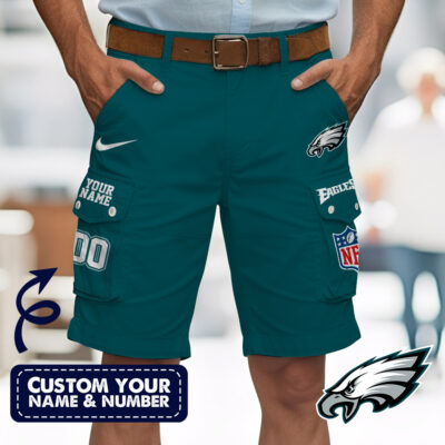 Philadelphia Eagles | Premium NFL Custom Short With Square Pocket