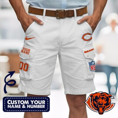 Chicago Bears | Premium NFL Custom Short With Square Pocket