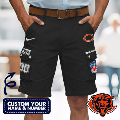 Chicago Bears | Premium NFL Custom Short With Square Pocket